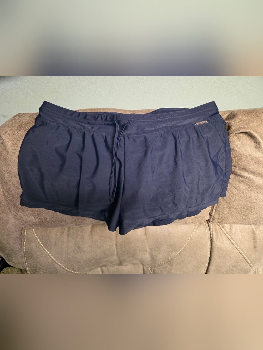 ZeroXposur Navy Blue athletic drawstring shorts Size 16 XXL